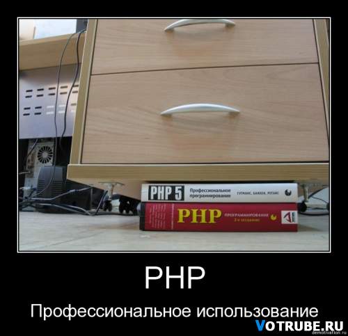 PHP профессиональное использование